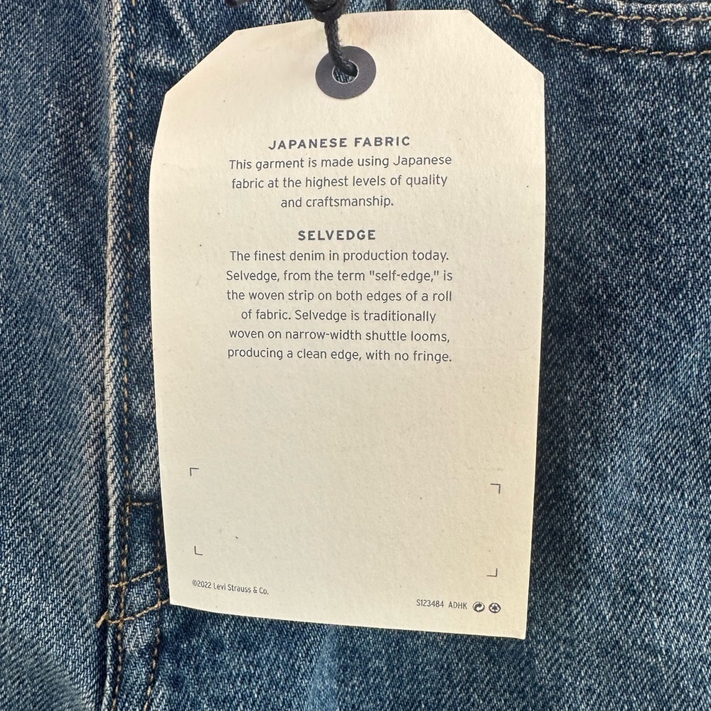 NWT! Levi’s Japanese Selvedge High Rise
Boyfriend Jeans Women’s Size 24 - Picture 11 of 14